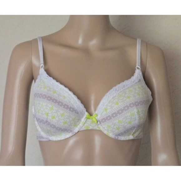Victoria's Secret Lined Perfect Coverage underwired multicolor Bra size 34C - Picture 1 of 4